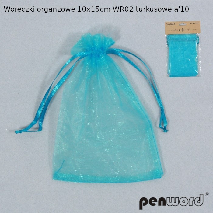 Woreczki organzowe 10x15cm (10) kolor WR02 Polsirhurt